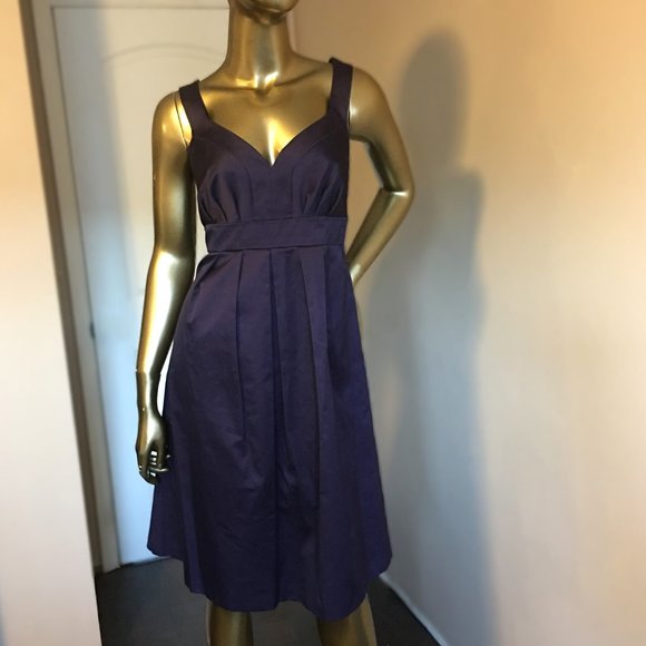 DAVID'S BRIDAL Cotton Sateen Sleeveless Dress NEW WITH TAG! - Picture 4 of 16